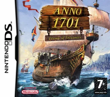 Anno 1701 - Dawn of Discovery (USA) (En,Fr,Es) box cover front